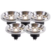 5 db GU10 LED lámpa készlet AR111 11W 820 lm 3000K