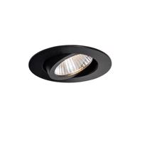 Beépített reflektor fekete 6,8 cm LED-del 750 lm fényerővel, szabályozható, IP65 - Gaius