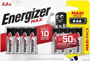 Energizer MAX AA Tartós ceruza elem LR6 B8