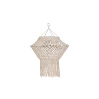 Macrame lámpaernyő természetes 90 cm